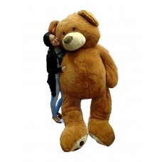 Big Plush Giant Teddy Bear Life Size Brown Teddy Bear Over 93 inches   